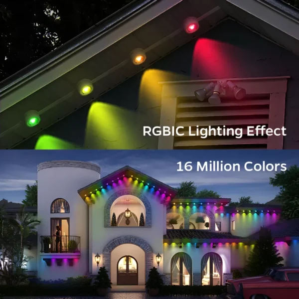 Outdoor Waterproof RGB LED Eaves Lights - Image 5