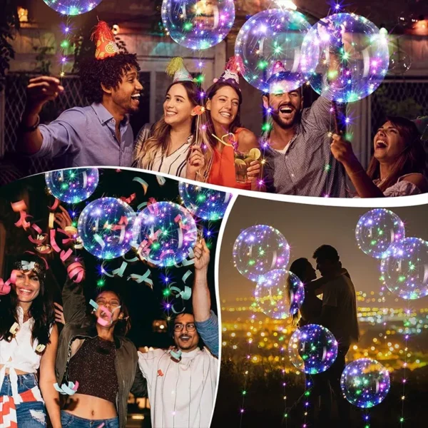 LED Light Up Bobo Balloons - Image 5