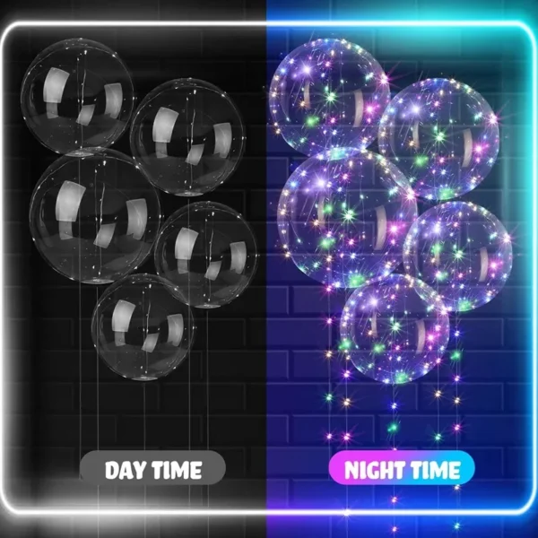 LED Light Up Bobo Balloons - Image 4