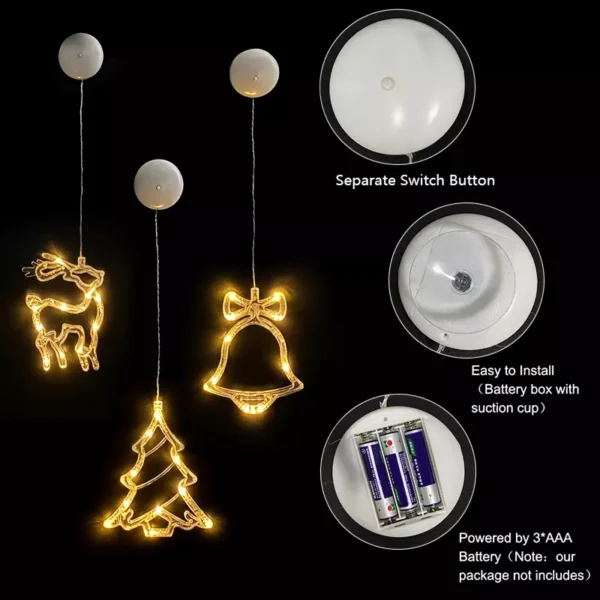 Enchanting LED Hanging Pendant Lamp - Image 3