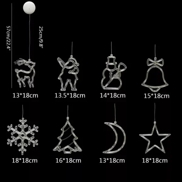 Enchanting LED Hanging Pendant Lamp - Image 7