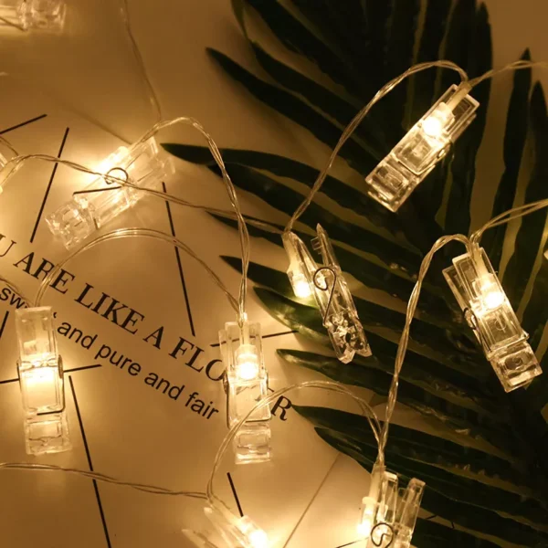 Photo Clip Light Banner for Parties and Celebrations - Image 5