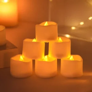 Flickering Flameless Electric LED Tea Lights