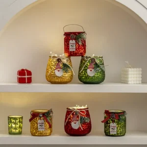 Christmas Gnome Candle Holders