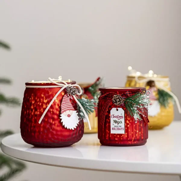 Christmas Gnome Candle Holders - Image 6