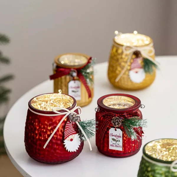 Christmas Gnome Candle Holders - Image 4