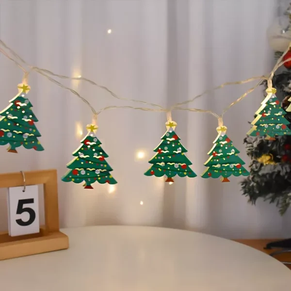10 LED Santa Claus Garland - Image 4