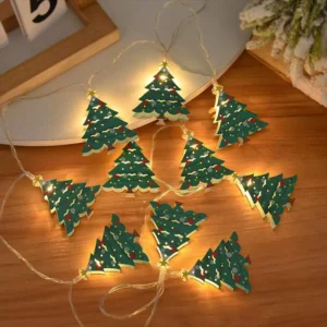 10 LED Santa Claus Garland