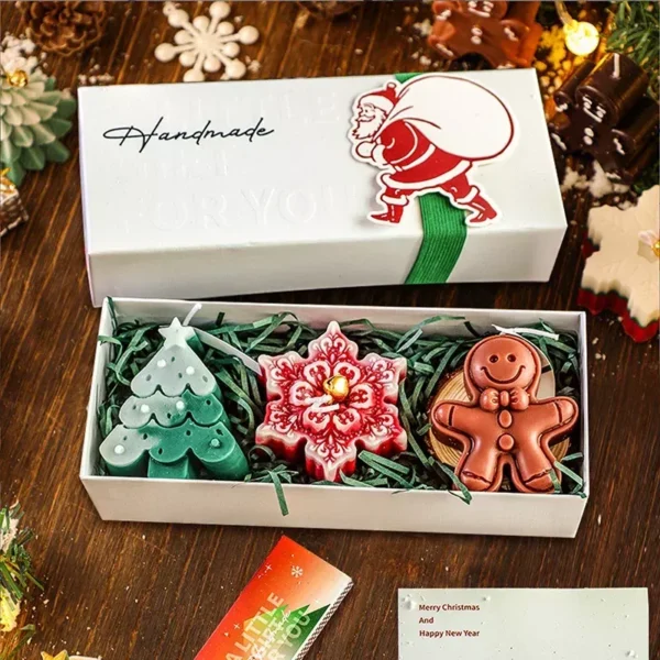 Christmas Scented Candle Gift Set - Image 6