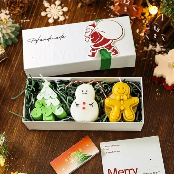 Christmas Scented Candle Gift Set - Image 3