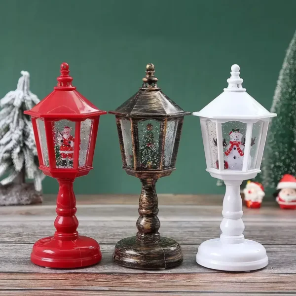 Christmas Santa Lantern Wind Lights - Image 3