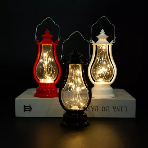 Energy-Saving Retro Oil Lamp LED Night Light - Image 5