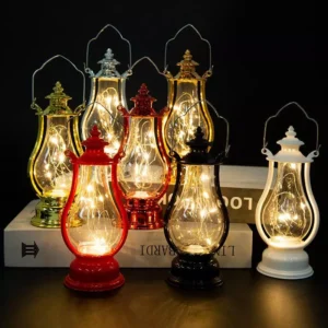 Energy-Saving Retro Oil Lamp LED Night Light