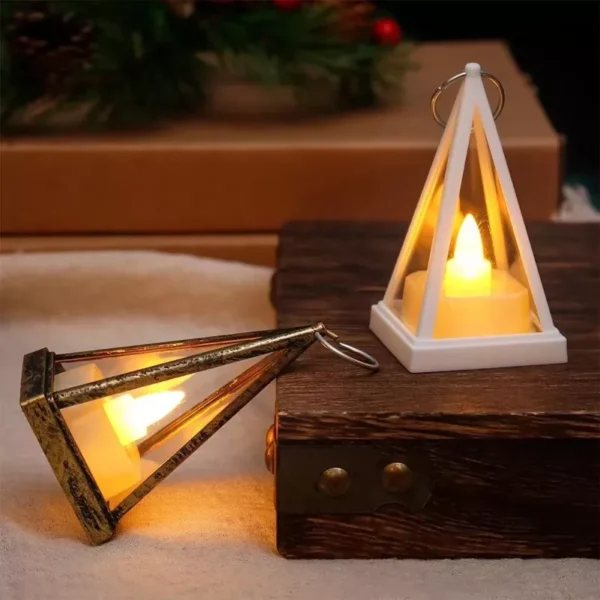 LED Triangle Candle Night Light - Image 3