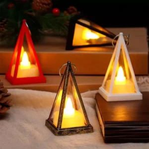 LED Triangle Candle Night Light