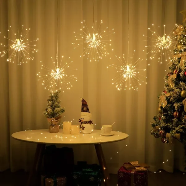 120/200 LED Solar Garden String Lights - Image 3