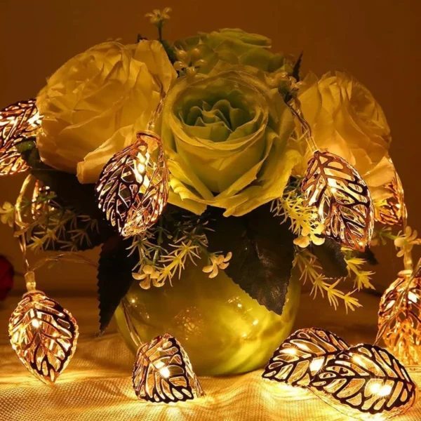 Leaf Garland LED String Lights - Image 3