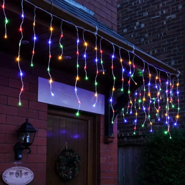 3M/5M Solar Icicle Curtain Lights - Image 6