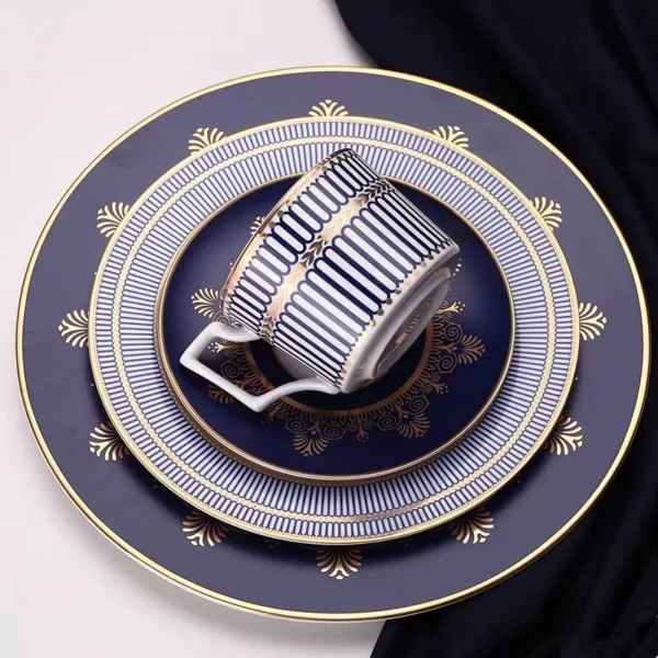 Elegant Bone China Tableware Set