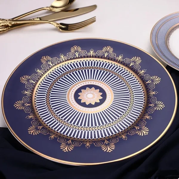 Elegant Bone China Tableware Set - Image 3