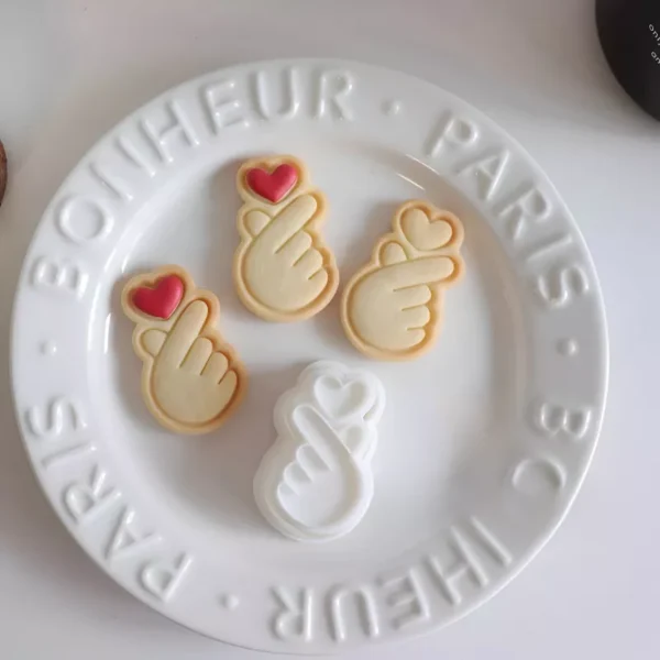 Love Gesture Cookie Cutters and Stamps