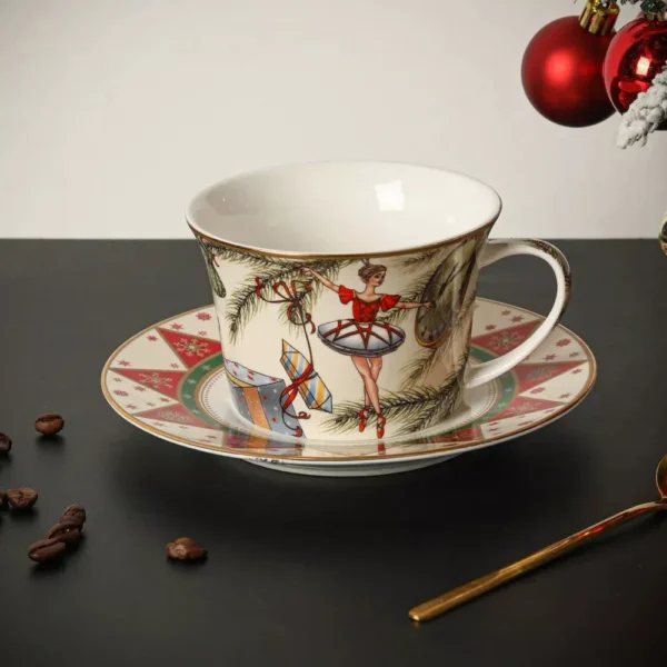 Elegant Couple Coffee Cup Set - Image 5