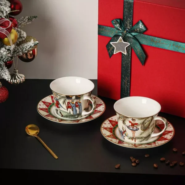 Elegant Couple Coffee Cup Set - Image 7