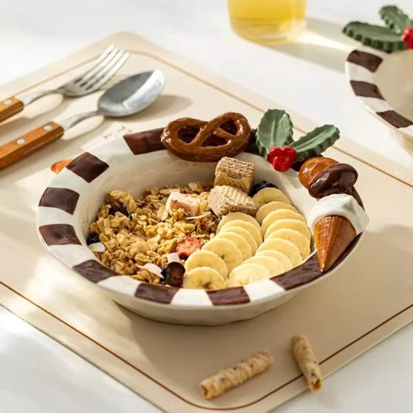 20.7cm Ceramic Dinner Plate - Image 3