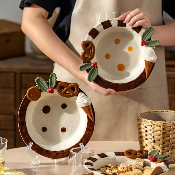 20.7cm Ceramic Dinner Plate - Image 2