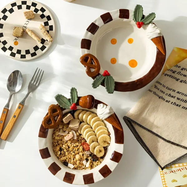 20.7cm Ceramic Dinner Plate - Image 6