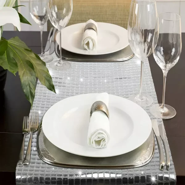 Glitter Sequin Disco Table Runner