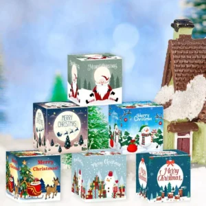 12pcs Christmas Candy Boxes