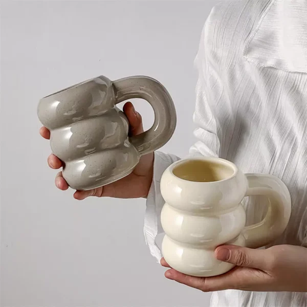 Cute Donut Ceramic Mug - Image 4