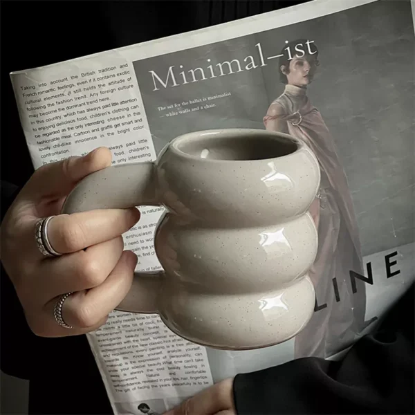 Cute Donut Ceramic Mug - Image 5