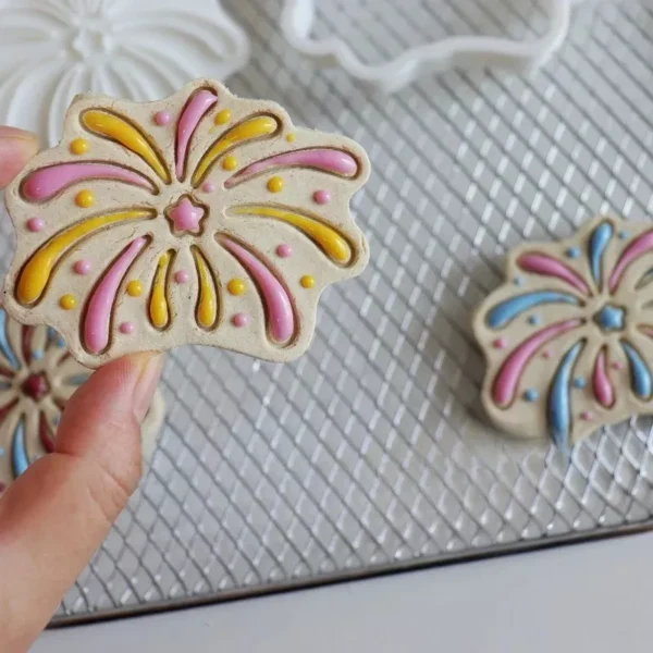 3D Firework Cookie Cutters and Stamps - Image 3