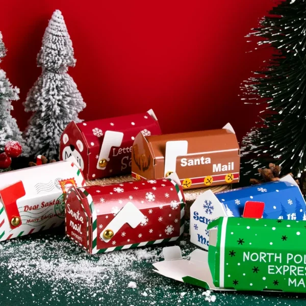 Festive Mailbox Candy Gift Boxes - Image 4