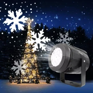 Outdoor USB LED Snowflake Projector Light