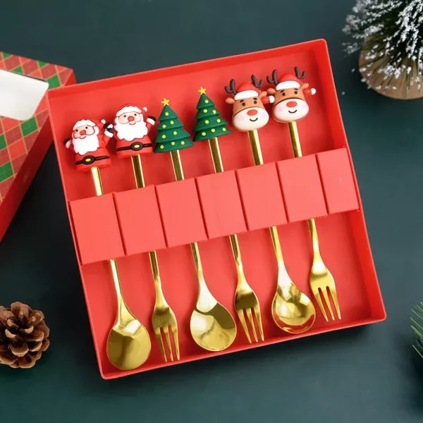 Christmas Cutlery Set - Image 2