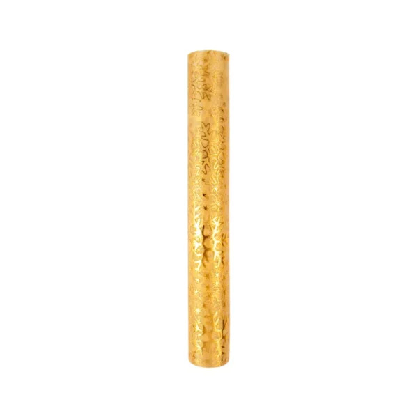 Elegant Sparkling Gold Snowflake Table Runner - Image 4
