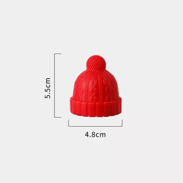 3pcs Silicone Christmas Wine Bottle Stoppers - Image 6