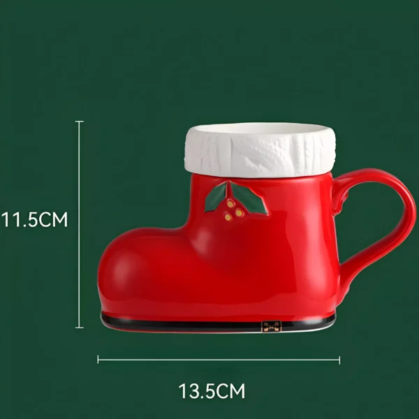 Creative Boot-Shaped Ceramic Mug - Image 6
