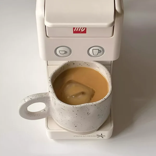 Handmade Irregular French Retro Latte Mug - Image 3