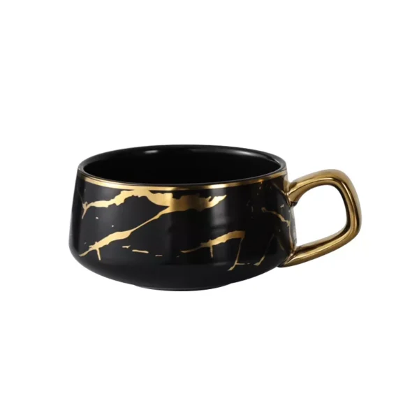 Nordic Marble Textured Ceramic Coffee Mug - Image 6