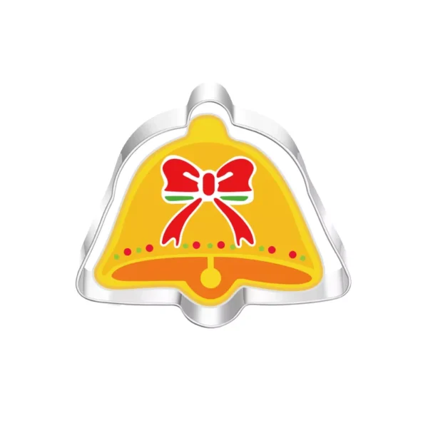 5-Piece Christmas Cookie Cutter Set for Festive Baking - Image 5