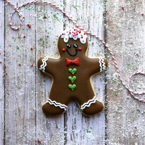 2-Piece Stainless Steel Gingerbread Cookie Cutter Set - Image 4