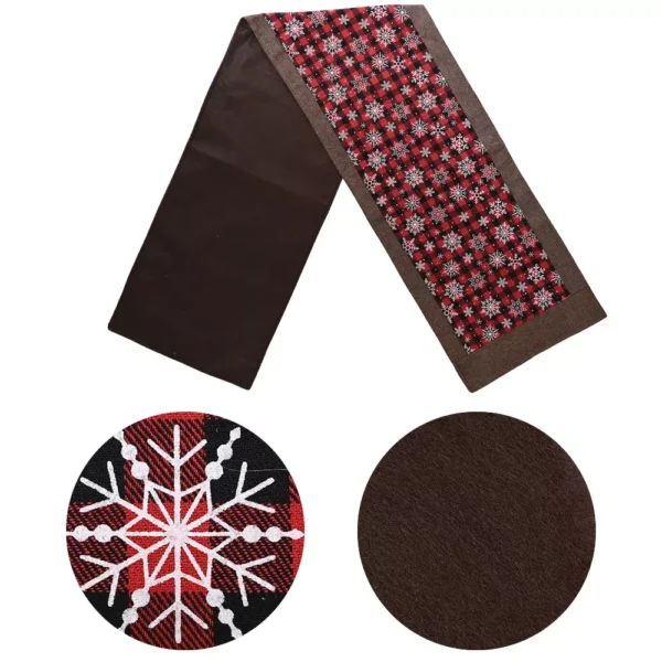 Modern Christmas Table Runner for Elegant Home Decor - Image 5