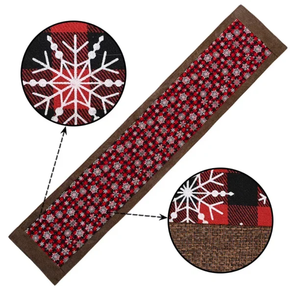 Modern Christmas Table Runner for Elegant Home Decor - Image 6