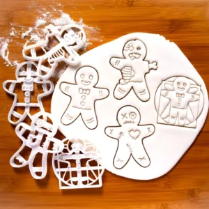 Christmas Cookie Cutter and Stamp for Festive Baking Fun