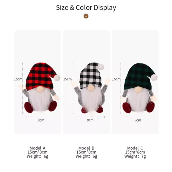 Xmas Cutlery Bag Santa Doll Tableware Holder - Image 6