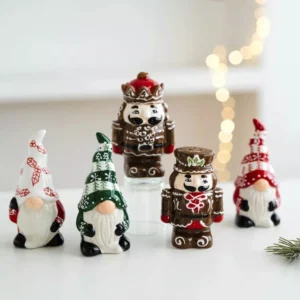 Charming Nutcracker Soldier Seasoning Jar for Festive Decor